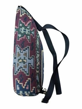 Studio Sauvageau Tapestry Wine Bottle Holder Handmade Ojai Cali